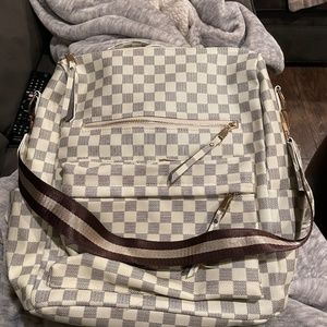Womens backpack purse